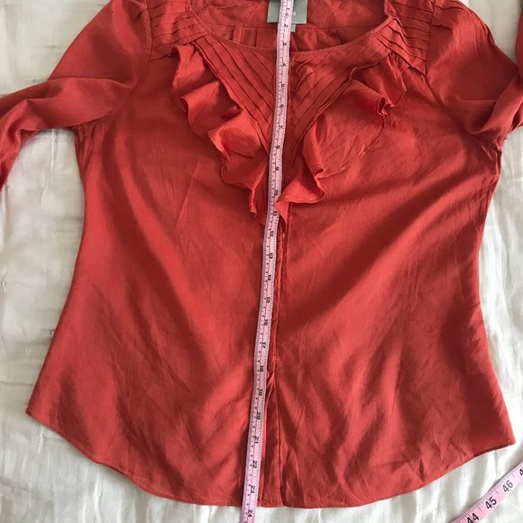 Lightweight cotton Anthropologie blouse - Maeve, sz 6 - Picture 7 of 7